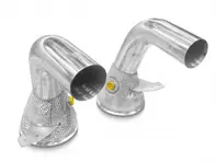 Sportauspuffkatalysator Löschrohre Porsche 992 Carrera und Carrera S ohne GPF - TSPO992C19.803.ANK, TSPO992C20.803.ANK