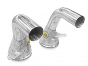 Sportauspuffkatalysator Löschrohre Porsche 992 Carrera und Carrera S ohne GPF - TSPO992C19.803.ANK, TSPO992C20.803.ANK