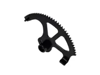 Toothed gear quadrant rear spoiler drive. Porsche 964 / 993 - 96451211101, 96451211100