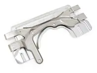 Soporte de silenciador central con protección térmica. Porsche 997.2 - 99711302632, 99711302633