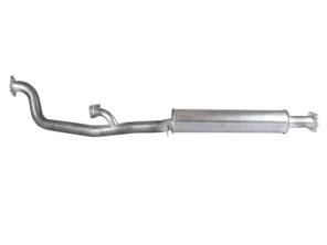 Downpipe e silenziatore anteriore. Porsche 924 turbo - 93111190100, 93111190500 - 1620500600, 92.446