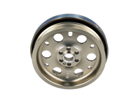Crankshaft pulley with vibration damper. Porsche 987.2 / 981 / 997.2 / 991.1 - 9A110214604, 9A110214603, 9A110214602