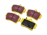 EBC YELLOW Brake Pads 'Fast Road' Front. Porsche 986 Boxster / 987 Boxster / 987C Cayman - 98635193911, 98635193913, 98635193915, 98735193902, 98735193903, 98735193904 - DP 41207R, DP41207R, DP-41207R