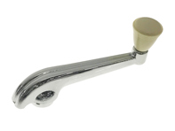 Manivelle de lève-vitre avec bouton IVOIRE. Porsche 356 - 35652027 - 72025635, 1688300500