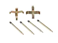 Kit goupille de plaquette de frein Arrière. Porsche 911 1984-89 - 91135295101, 91135295104, 91135292600 - PS8848-K, 1664000310