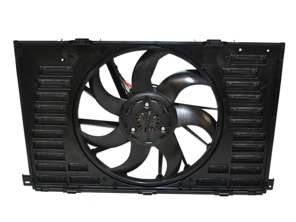 Water radiator fan with cowling. Porsche 971 Panamera Turbo / GTS / Hybrid - 9A712120301, 9A712120302, 9A712120303, PAE121203A, 470080