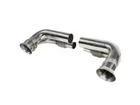 Abgasschalldämpfer/Schalldämpfer-Bypassrohre OHNE VENTIL. Porsche 997 GT3 - 99711104790, 99711104795, 99711104890, 99711104895