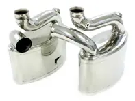 Exhaust Muffler / Silencer Sport System DesignTek for Porsche 993 Turbo / Turbo S - 99311104554, 99311104555, 99311104654, 99311104655 - 55-PS105, 125453