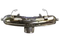Silencieux d'échappement / Silencieux arrière. Avec homologation TÜV/CEE Porsche Boxster 986 2.7L / 3.2L - 98622094301S, 94301S, 94.301S, 1620602900, 99611114105, 99611114202, 99611114211, 99611115101, 99611115202 - 94.301S, 1620602900
