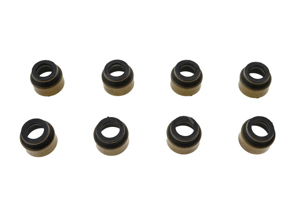 Valve stem seals. PACK OF 8 Porsche 924 S / 944 - 92810419312, 92810419313, 91110419300, 91110419303, 92810419308, 96410411107, 596.981, 96410411106