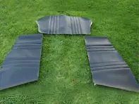 Panneaux de custode arrière. Porsche 356 Coupé 1956-65