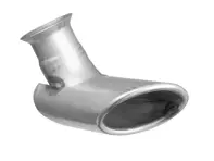 Auspuffendrohr. Porsche 996 >>2001 - 99611125155, 99611125154, 99611125255, 99611125254