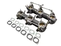 Corps de papillon MFI complet avec jeu de joints. Porsche 911 2.4 S / 2.7 Carrera - 91111008510, 91111008610