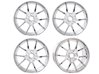 Titan 7 Forged T-P5 Split 5 Speichen Alufelgensatz 18" Poliert Klar. Porsche 987 / 981 / 718 - TP501890048513071PC, TP501810035513071PC