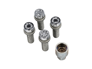 Abschließbarer Radschraubensatz für Porsche M14 x 1,5 - 28020, 28032, 28025, 28017, 28042, 28043, 28014
