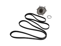 Kit bomba de agua, correa y termostato. Porsche 991.1 Carrera 2S / Carrera 4S - 0PB121035A, 9A110221800, 0PB903137A, 9A110222602, 9A110622603, 9A712111000, 9A110655900, 0PB121688