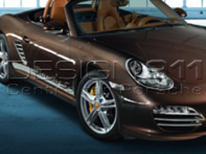 Exterieurpaket Alu-Optik matt. Porsche 987 Boxster - 98704480212