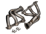 Exhaust racing headers with cat bypass for Porsche 718 GT4 / SPYDER / GTS 4.0L - 982254017F, 982254017FX, 982254018F, 982254018FX, 982254017C, 982254017CX, 982254017D, 982254017DX, 982254017E, 982254017EX, 982254018C, 982254018CX, 982254018D, 982254018DX, 982254018E, 982254018EX