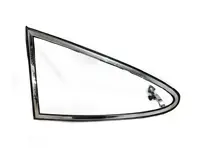 Rear 1/4 window frame Opening type in chrome. Porsche 911 68-77 Coupe - PS7011, PS7012, 90154301125, 90154301225, 90154349121, 90154304121, 90154304221, 90154310120, 90154310220, 90154319120, 90154390120, 90154390220