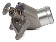 Thermostat d'eau sans insert de thermostat 160F basse température Porsche 986 Boxster / 996 / 987 Boxster / 997 - 99610612553, 996.106.125.53, 106-06.1, 106-06.2, 99610601359, 99610601361, 460-71, 99610612554, 99610601360 - URO-016665