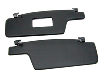 Sun visors kit, Left and Right. Porsche 911 1969-89 Targa / Cabrio RHD - 91173133001, 1689800310, 911798042, 91173103142, 91173103242, 1689800316, 91173103142, PCG73103102, PCG73103142, 96473103142CA9, 96473103240CA9