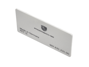 Carte pour libérer le feu de brouillard. Porsche 997 - 99763123100