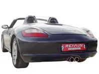 Silenciador escape deportivo trasero Porsche 987 Gen 1 Boxster y Cayman 2006-2009 - 686106 1500, 6861061500