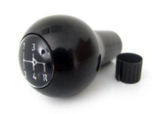 Pommeau de levier de vitesse 4 vitesses. Boîte de vitesses Porsche 911 1972-77 915 - 91442401800, 91142406901 - 220010