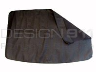 Targa top restoration outer cover. Porsche 912 / 911 / 964 - 90156503541 - 911771, 1689501400