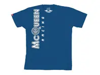 Steve McQueen Racing T-shirt à logo vertical