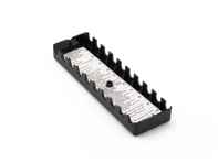 Cover fuse rack ceramic 10-pole. Porsche 911 1970-73 - PCG61208500 - ELE11.1.120