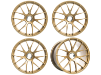Titan 7 Forged T-S7 7Y 辐条中心锁合金车轮组 20 英寸 Cyber Gold。保时捷 991 GT3 - TS702012045CLCG, TS702090052CLCG