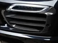 Lame d'aria della griglia del paraurti anteriore in fibra di carbonio TechArt. Porsche 991.1 turbo - 091.121.194.009G, 091.121.194.009