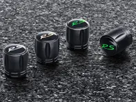 Dekorative Ventilkappen RS, 4er-Set für Porsche - 99104460267, 99104460268, 99104460269, 99104460370, 99104460371, 99104460372