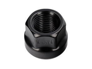 Wheel nut (Open Ended) Ball Seat R14 (Black Finish) fits various Porsche models - 1160400600, 90018200101, N  0201121, N0201121