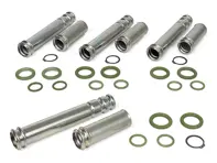 Tubes d'huile pliables, lot de 4. Porsche 911 / 964 / 993 - 93010704001, 1613701400, 90110735101
