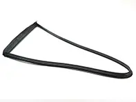 Rear 1/4 glass seal. 'Opening Window Type'. Porsche 911 - 90154390120, 90154390220 - 1686100370, 1686100380, URO-004065, URO-004066