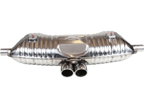Silenciador de escape / Silenciador deportivo estilo OE. Con aprobación TÜV/EEC Porsche 986 Boxster - 98622094330S, 94.330S, 94330S, 1620605200, 99611112107, 99611114202, 99611115101, 99611115202, 99611114105, 99611112106 - 94.330S, 1620605200