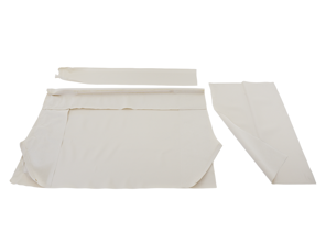 Revestimiento de techo cupé, Blanco. Porsche 911 1965-89 / 964 - 91155505515, 91155505515700, 91155505515600, 91155505515500, 91155505515400 - 2807127405, 2807110405, 1689500510, 1689500710