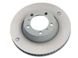 Rotor de disque de frein, ARRIÈRE. Peinture standard Z. Porsche 971 Panamera (référence OE 971615601F / 971615602F) - 460.4508.20, 460.4509.20, 971615601F, 971615602F - 460.4508.20, 460.4509.20