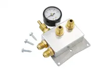 Unité de contrôle de pression de carburant avec raccords de flexible AN-6. Porsche 911 - 1616002908, PM-O404-0