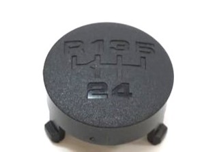 Inserto pomello cambio. Porsche 911 1987-89 - 95042412001, 95042412000