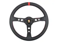 Porsche Classic Performance Lenkrad, rote Naht. Porsche 911 / 914 / 924 / 928 / 944 / 968 / 964 / 993 / 996 / 986 Boxster - PCG34708420, PCG34790100