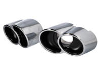 DesignTek Terminali di scarico a 4 tubi Design per Porsche 996 C4S / Turbo - 3606409601, 06-8601, 151102, 99611125174, 99611198101, 99611125274, 99611198201