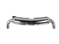 Exhaust muffler / silencer rear box twin outlet. With TÜV/EEC approval Porsche 911 1974-89 - 92.502SD, 92502SD, 93011102200, 93011104300, 1620604400 - 92.520SD, 1620604400