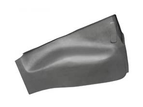 Tôle de réparation de passage de roue arrière. Porsche 356 Cabriolet/Roadster - 64450260120, 64450260220, 64450260321, 64450260421 - PP185CL, P185CL, PP185CR, P185CR