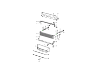 Retaining Spring for Centre Radiator Hoses. Porsche 996 Turbo & GT2 / 997 GT2 & GT2 RS - 99610680217