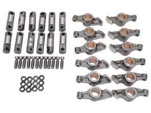 Mechanical Rocker Arm Conversion Set with Oil Fed Rocker Shafts. Porsche 993 - 99310514105, 99310508126, 99310508500, 99310508201, 99310508600, 99310534206