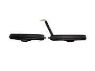 Armrest with handle Set of 2. Porsche 911 1965-68 LHD Cars - PCG55504320, 90155504320, 90155504321, 90155504322, 90155504420, 90155504421, 90155504422, 90155504020, 90155503920, 90155503921