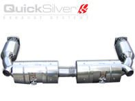 Impianto di scarico SPORT per Porsche 996 GT2 QUICK SILVER